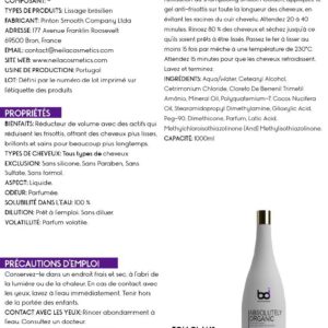 Lissage brésilien  BOÏ Absolutely Organic